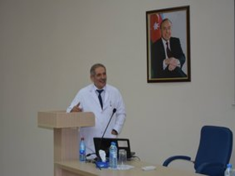 (ATU) Tədris Cərrahiyyə Klinikasında həkim-neonatoloqlarla növbəti seminar keçirildi.